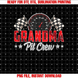 Race Car Birthday Party Racing Family Grandma Pit Crew T-shirt