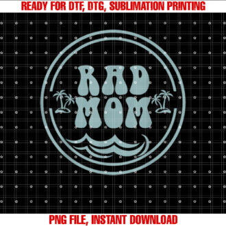 Rad Mom Surf Birthday The Big One 1st Birthday T-shirt