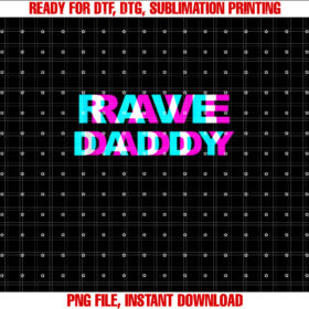 Rave Daddy Edm Music Festival Father Optical Illusion Trippy T-shirt