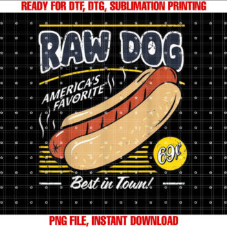 Raw Dog Americas Favourite T-shirt