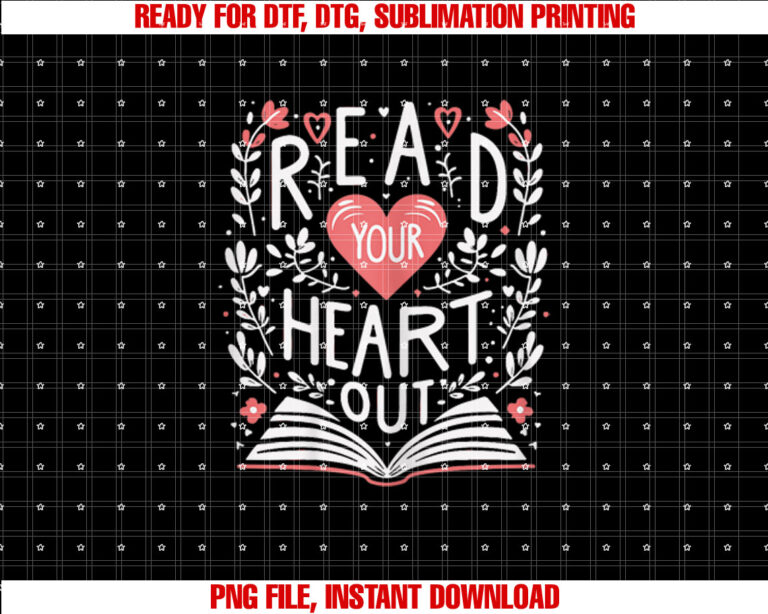 Read Your Heart Out Bookworm Reader Teacher Librarian T-shirt