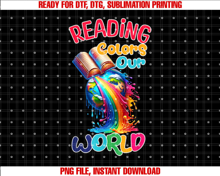 Reading Colors Our World T-shirt