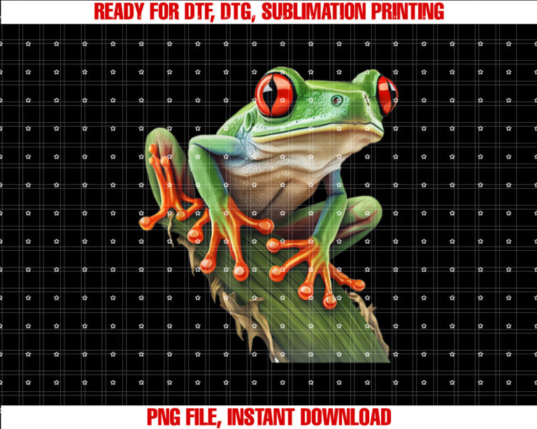 Red Eyed Tree Frog Rainforest Amphibian Leaping Frog T-shirt