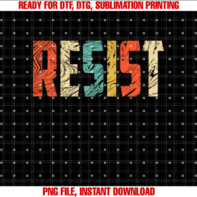 Resist T Usa Protest Rebel Political S Retro T-shirt