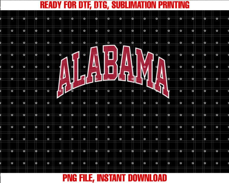 Retro Alabama Men Alabama Women Classic Red White Tee Gift T-shirt