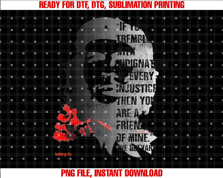 Retro Che Guevara Admirer Revolutionary Quote Meme T-shirt