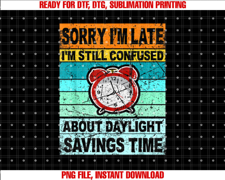 Retro Daylight Savings Time S for Start End Spring T-shirt