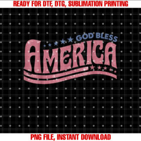 Retro Funny 4th of July God Bless America Independence Day T-shirt