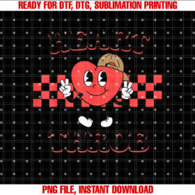 Retro Heart Throb Checkered Toddler Boy Funny Valentines Day T-shirt