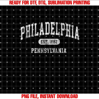 Retro Philadelphia Pennsylvania Est 1682 vintage Philly mens T-shirt