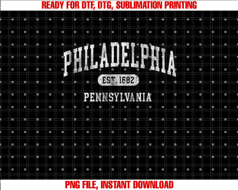 Retro Philadelphia Pennsylvania Est 1682 vintage Philly mens T-shirt