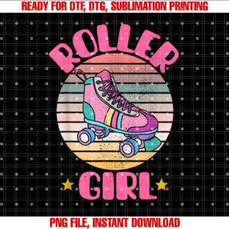 Retro Rollerskates Funny 80s Roller Disco Skating Girl Cool T-shirt