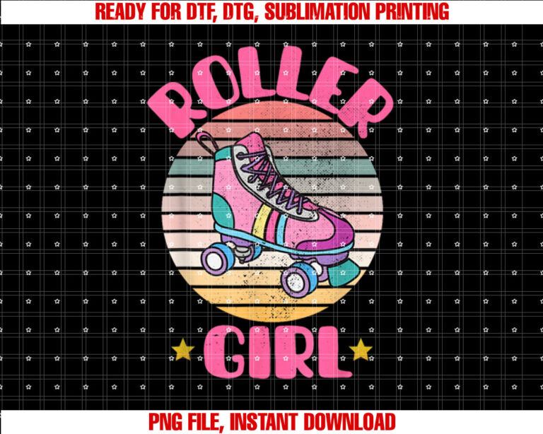 Retro Rollerskates Funny 80s Roller Disco Skating Girl Cool T-shirt