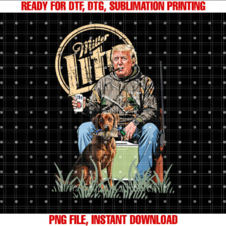 Retro Trump With Dog Fishermen Trump Fishing Hunting Season T-shirt