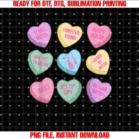 Retro Valentines Botox Hearts Candy Filler Dysport Dealer T-shirt