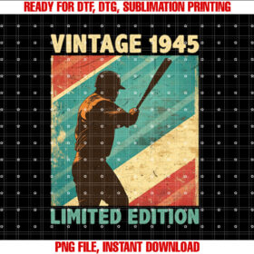 Retro Vintage 1945 Baseball Lover Limited Edition Classic T-shirt