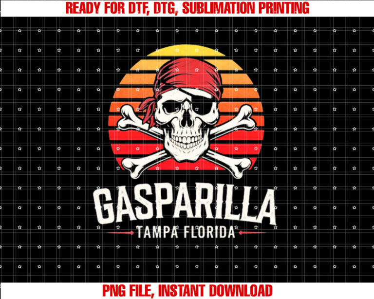 Retro Vintage Gasparilla Tampa FL 2025 Pirate Festival T-shirt