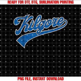 Retro Vintage Kilgore Name Men Women T-shirt