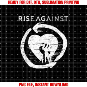 Rise Against Official Merchandise New Heartfist T-shirt