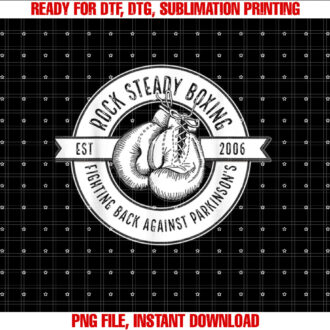 Rock Steady Boxing Fighting Back Against Parkinson Est 2006 T-shirt