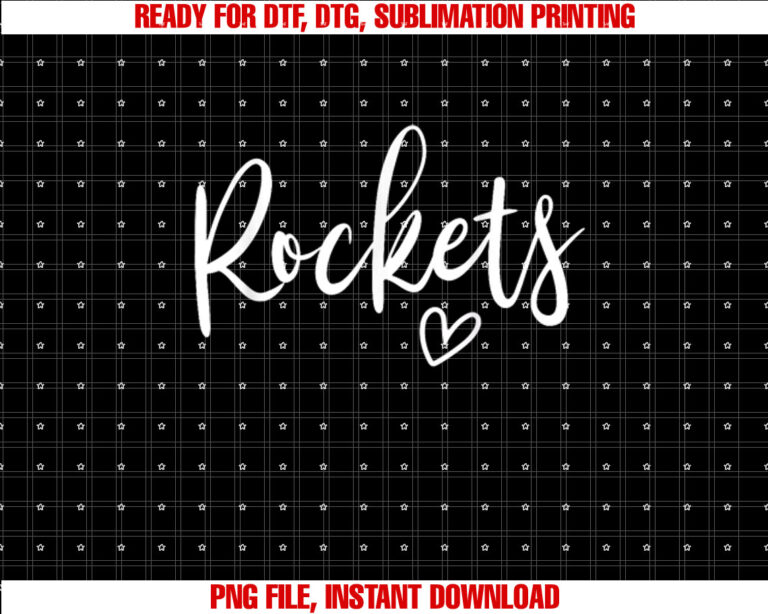 Rockets High School Rockets Sports Team Womens Rockets T-shirt