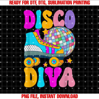 Roller Skating Disco Diva Skate Girl 70s Retro T-shirt