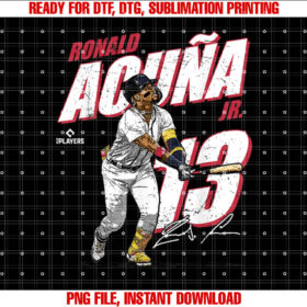Ronald Acuna Jr Atlanta Baseball Mlb Players Mlbrac3001 T-shirt