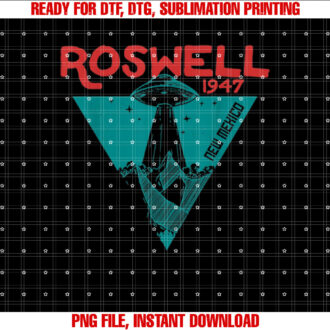 Roswell New Mexico 1947 Ufo Beam Flying Road Vintage T-shirt