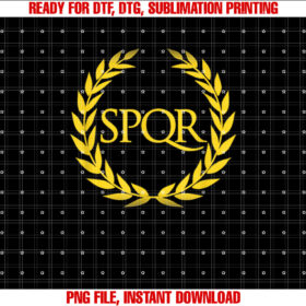 Spqr Purple I Senatus Populus Que Romanus T-shirt