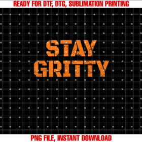 Stay Gritty Funny Ice Hockey Philly Gift Vintage T-shirt