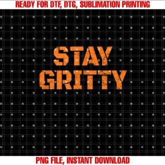 STAY GRITTY Funny Ice Hockey Philly gift Vintage T-shirt