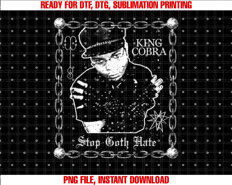 STOP GOTH HATE KingCobraJFS T-shirt