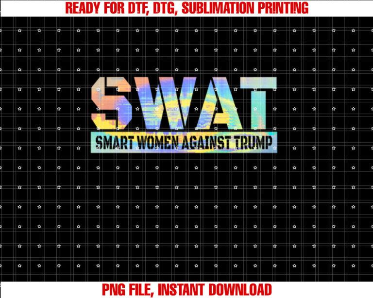 Swat Smart Women Against Trump Funny Antitrump 2025 T-shirt