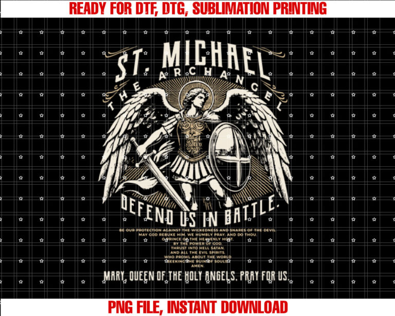 Saint Michael the Archangel Prayer Catholic Christian Pastor T-shirt