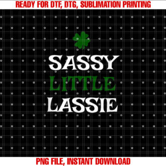 Sassy Little Lassie St Patricks Day Funny Irish Kid T-shirt
