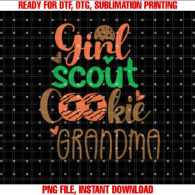 Scout for Girl Cookie Grandma Scouting Family Funny T-shirt