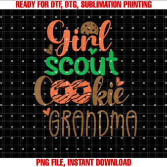 Scout for Girl Cookie Grandma Scouting Family Funny T-shirt
