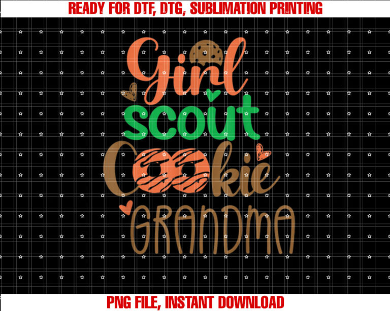 Scout for Girl Cookie Grandma Scouting Family Funny T-shirt