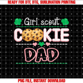 Scout for Girls Cookie Dad Funny Scouting Family T-shirt