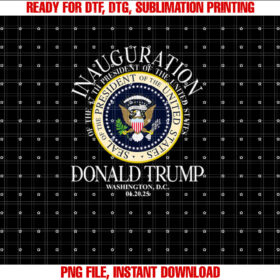Seal 47th President Inauguration Day Donald Trump 2025 T-shirt