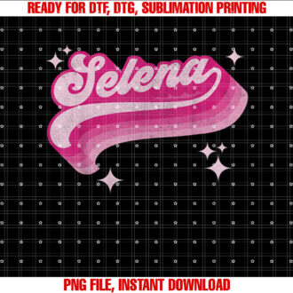 Selena Retro Girl First Name Personalized 70s Vintage Style T-shirt