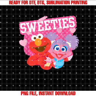 Sesame Street Valentines Day Sweeties Elmo And Abby Cadabby T-shirt