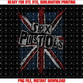 Sex Pistols Official Union Jack Words T-shirt