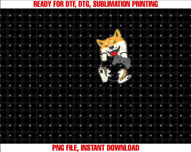 Shiba Inu Dog Gamer Pocket Kawaii Boys Kids Toddler Men Teen T-shirt