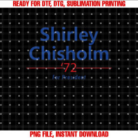 Shirley Chisholm for President 1972 Light T-shirt