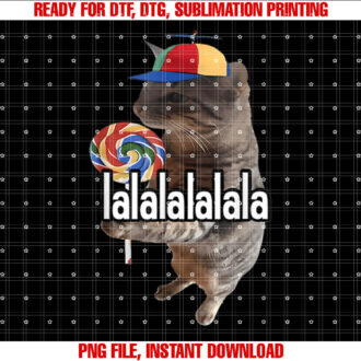 Silly Cat With Lollipop Meme T-shirt