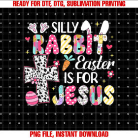 Silly Rabbit Easter is for Jesus Religious Christian Easter T-shirt