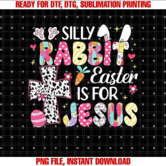 Silly Rabbit Easter Is For Jesus Religious Christian Easter T-shirt