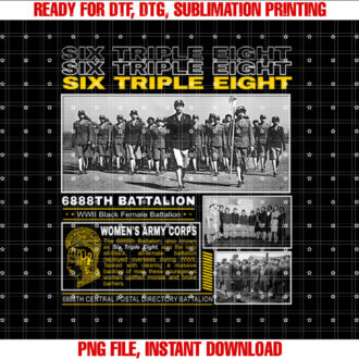 Six Triple 8 WWII History Tribute T-shirt