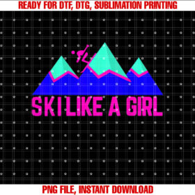 Ski Like a Girl T-shirt
